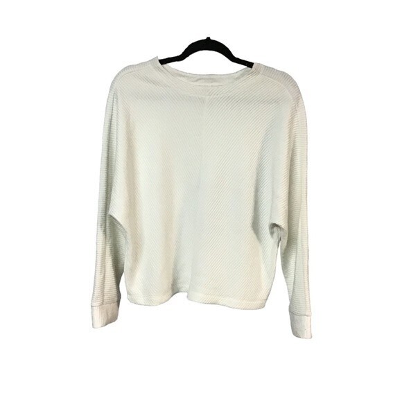 a new day Sweaters - Minimalist Casual Basic Chic Ribbed Knit Fashion A New Day White Size M Sweater